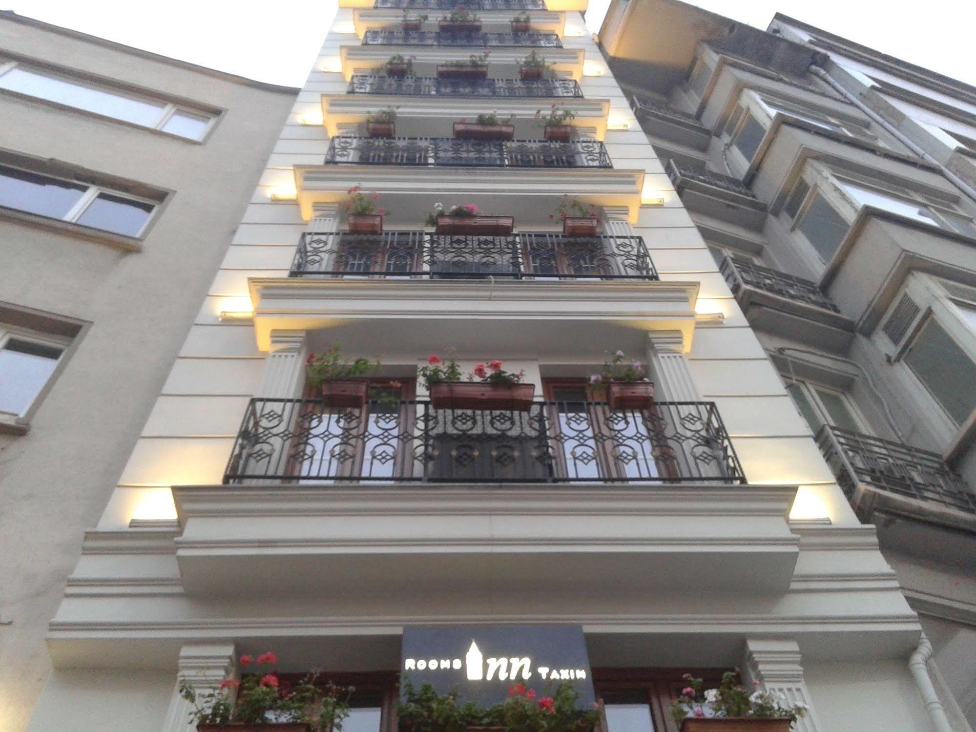 Rooms Inn Taxim Istanbul Exteriör bild